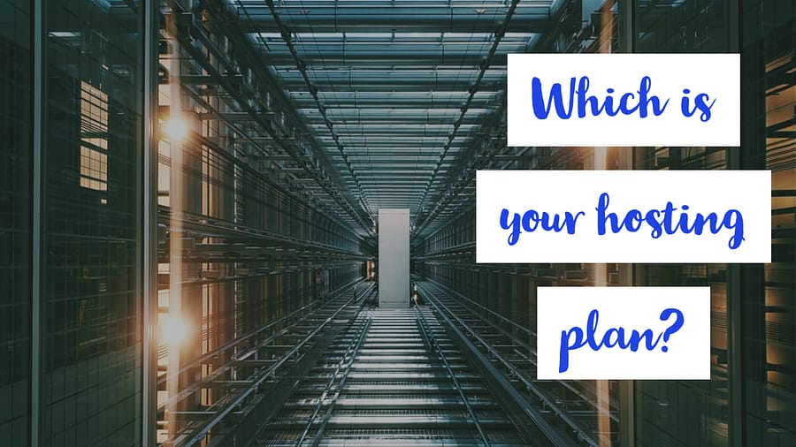 how to chose the right web hosting plan?